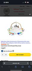 Baby play station by Lovevery : discount applicable