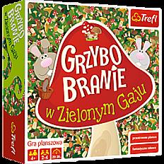 Grzybobranie w Zielonym Gaju - gra planszowa od Trefl