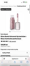 Lip gloss Fenty nuanta Fussy