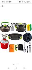 Set camping
