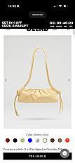 Dumpling Bag butter yellow