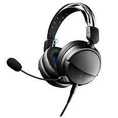 Audio-Technica ATH-GL3 High-Fidelity Closed-Back Wired Gaming Headset, Black