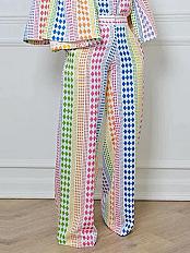 Urban Polka Dots  Straight Pants