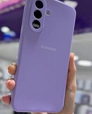 Case morado para celular Samsung FE 21